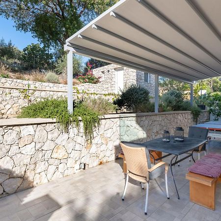 Terpsis Pool Villa Asgourou Exteriér fotografie