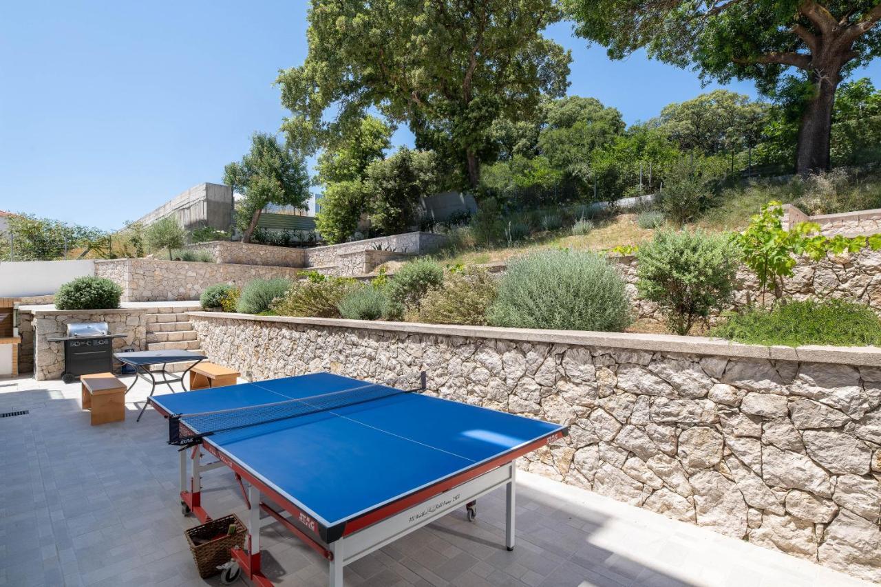 Terpsis Pool Villa Asgourou Exteriér fotografie